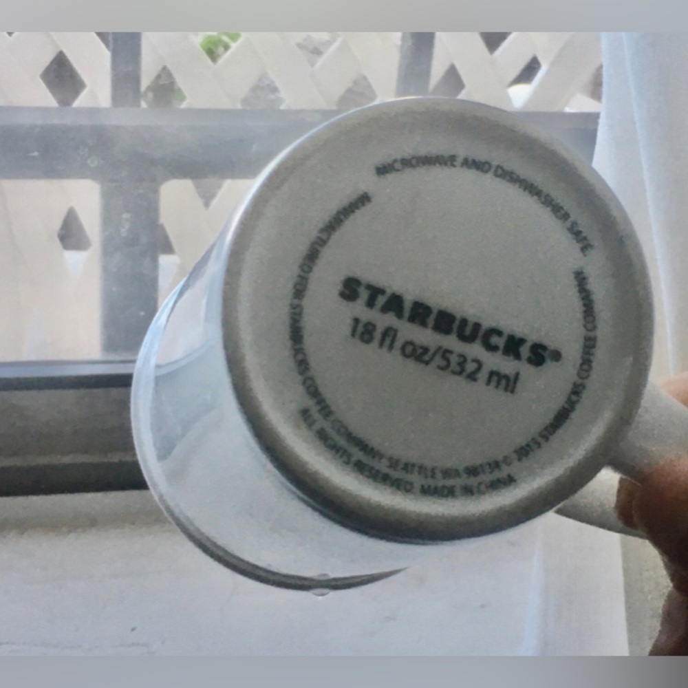 *SOLD* Starbucks 18oz Ceramic Mug - Picture 5 of 5